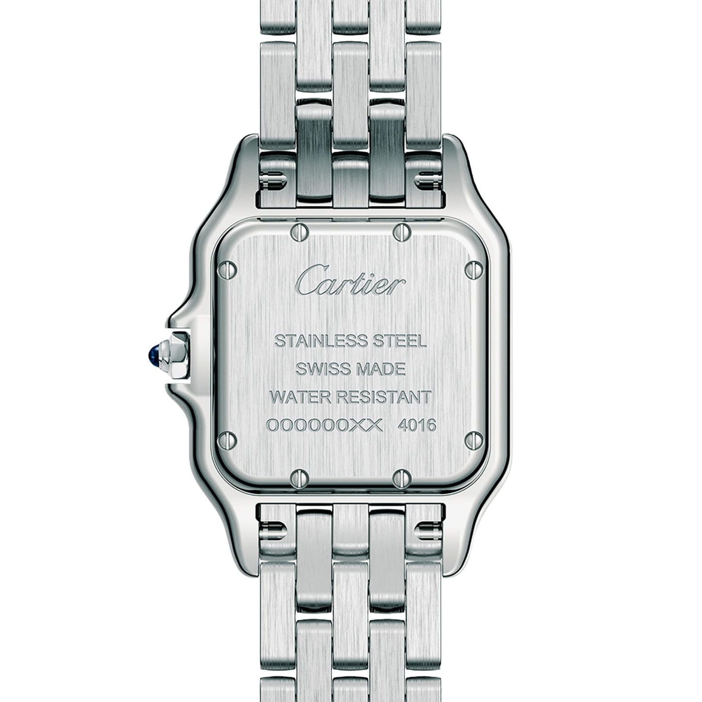 Panthère de Cartier Medium Model | 27mm, Steel, White Dial