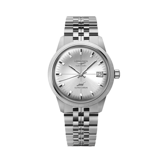 longines Ultra-Chron Classic 37mm - Silver on Bracelet