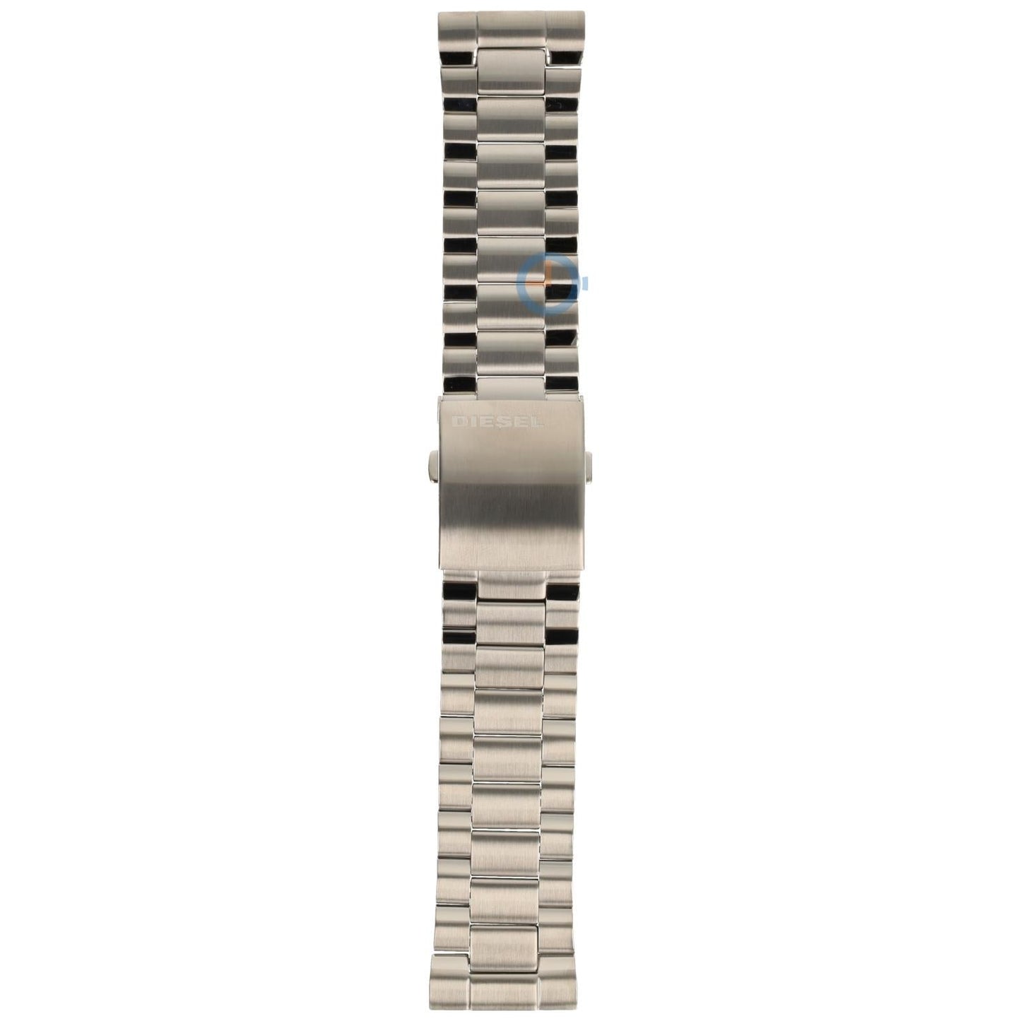 Diesel DZ4477 Mega Chief Chronograph Men's Watch – White Dial & Silver Stainless Steel Strap
