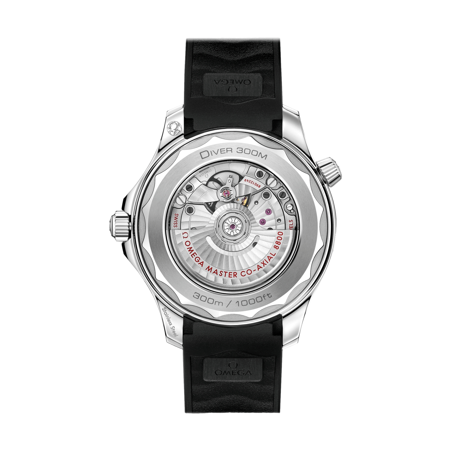 OMEGA Seamaster Diver 300M 42mm - Black on Rubber Strap