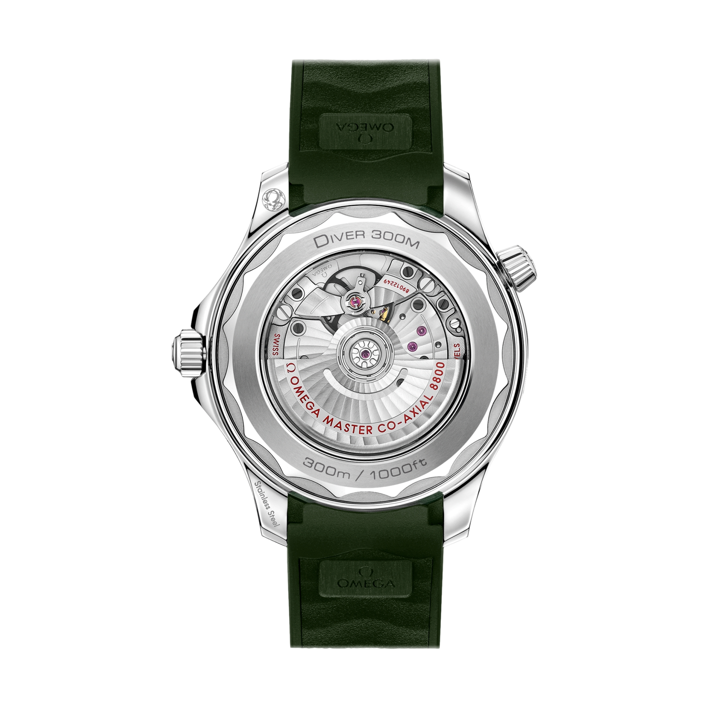 OMEGA Seamaster Diver 300M 42mm - Green on Rubber Strap